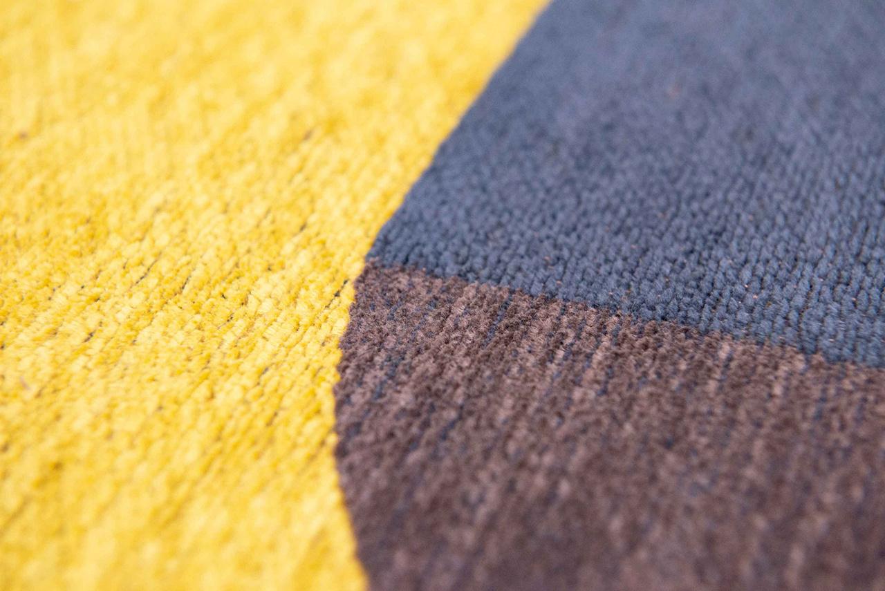 Liberty Gold rond tapijt | Maat: Ø 140 cm