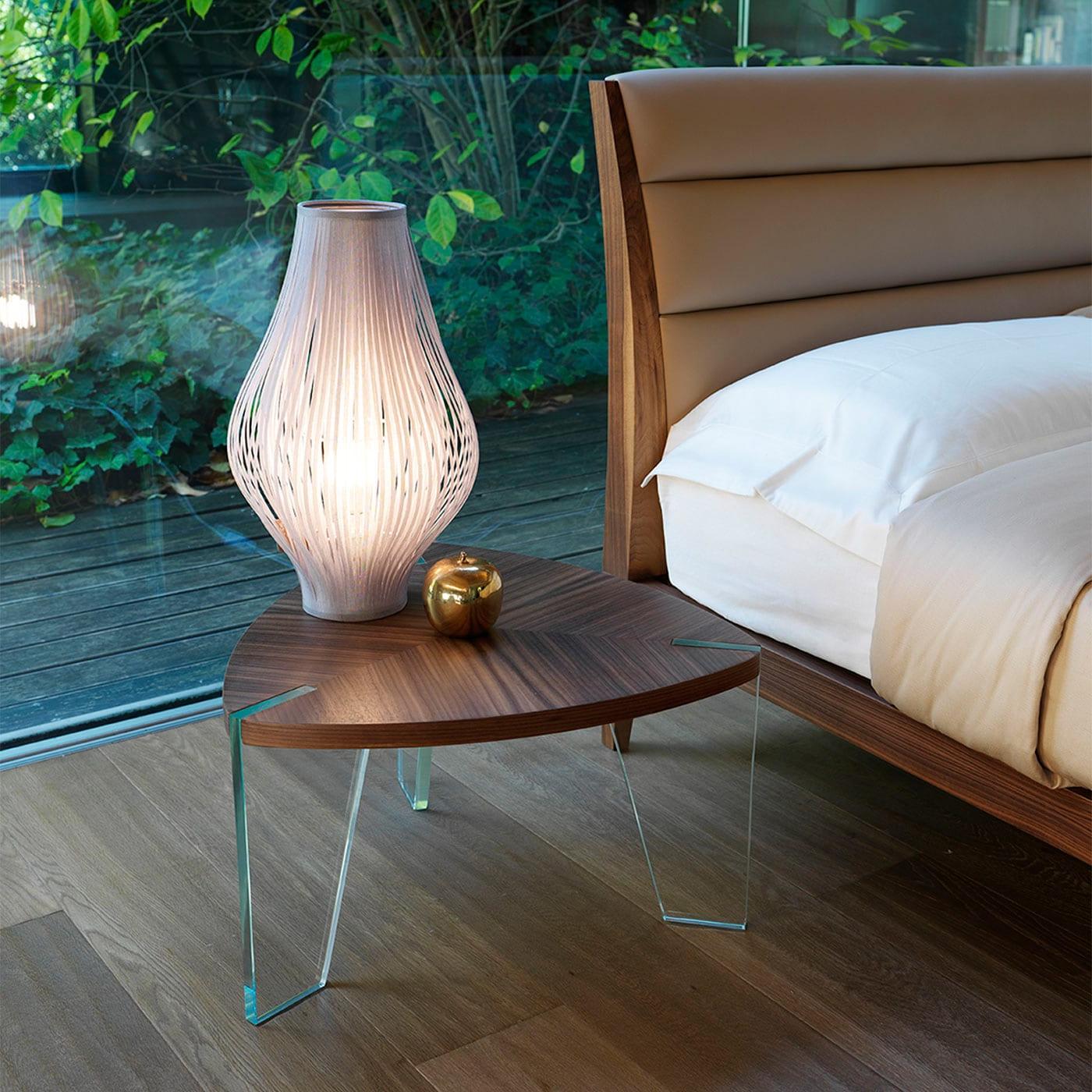 Table basse Sospeso brune | Dimensions: Ø 60 cm