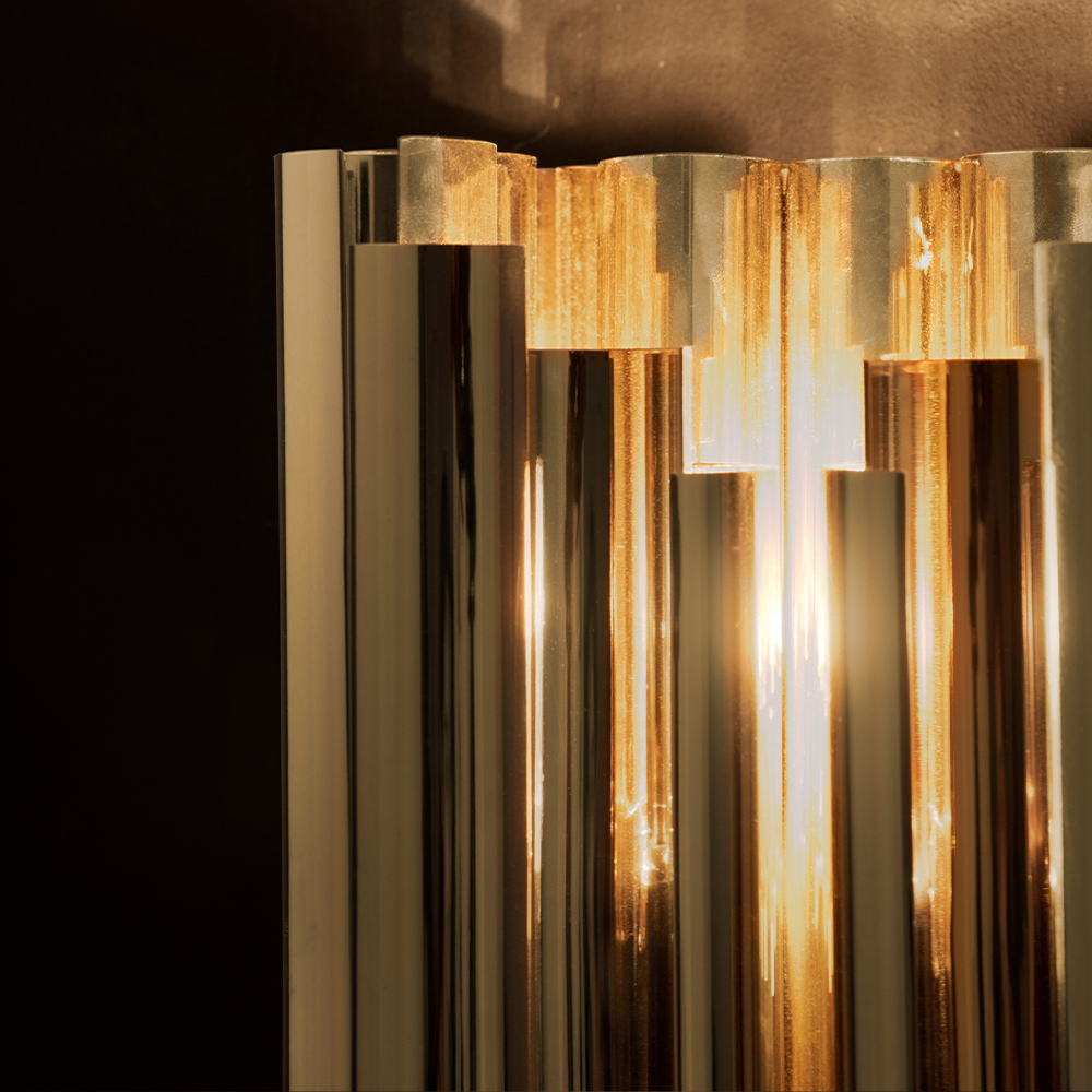 Designer wandlamp