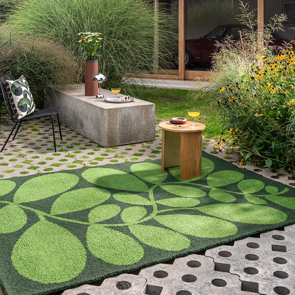 Sycamore dille outdoor tapijt | Maat: 250 × 350 cm