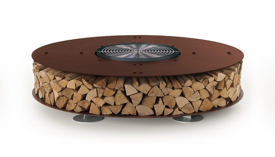 Brasero Zero en acier | Dimensions: Ø 100 cm