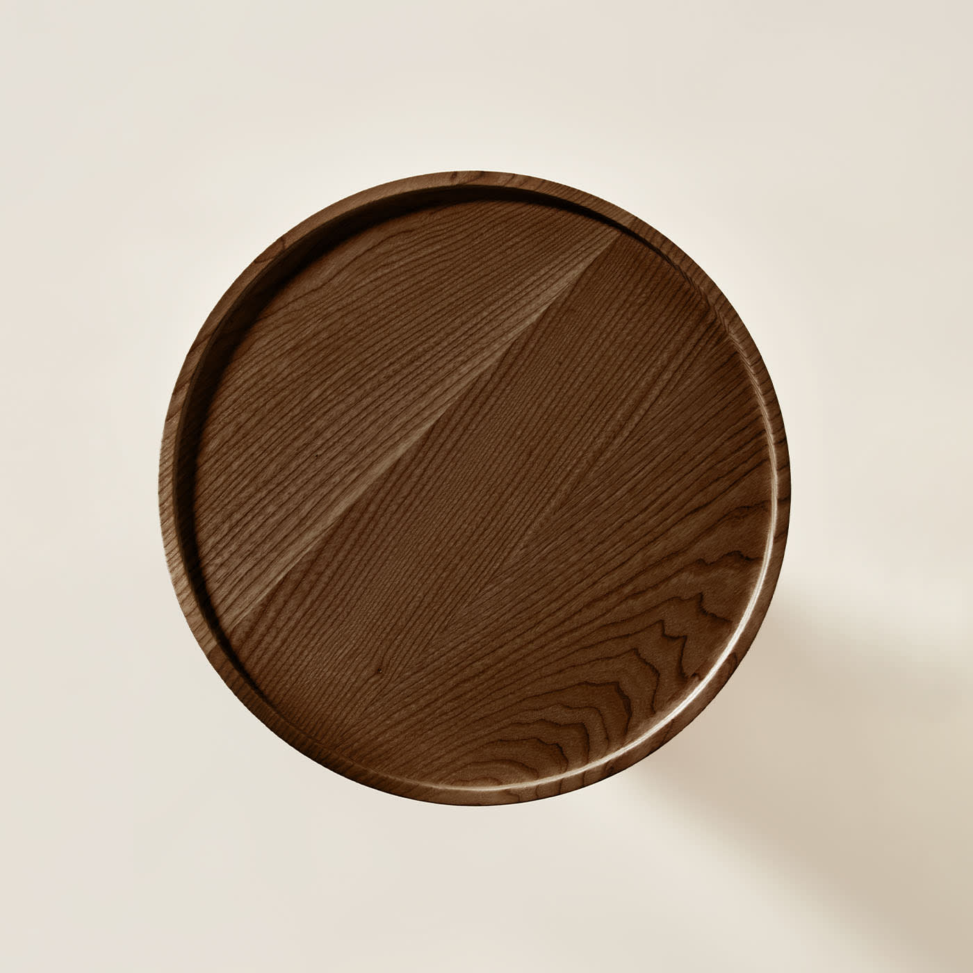 Capitello bruine essen salontafel | Afmetingen: Ø 55 cm