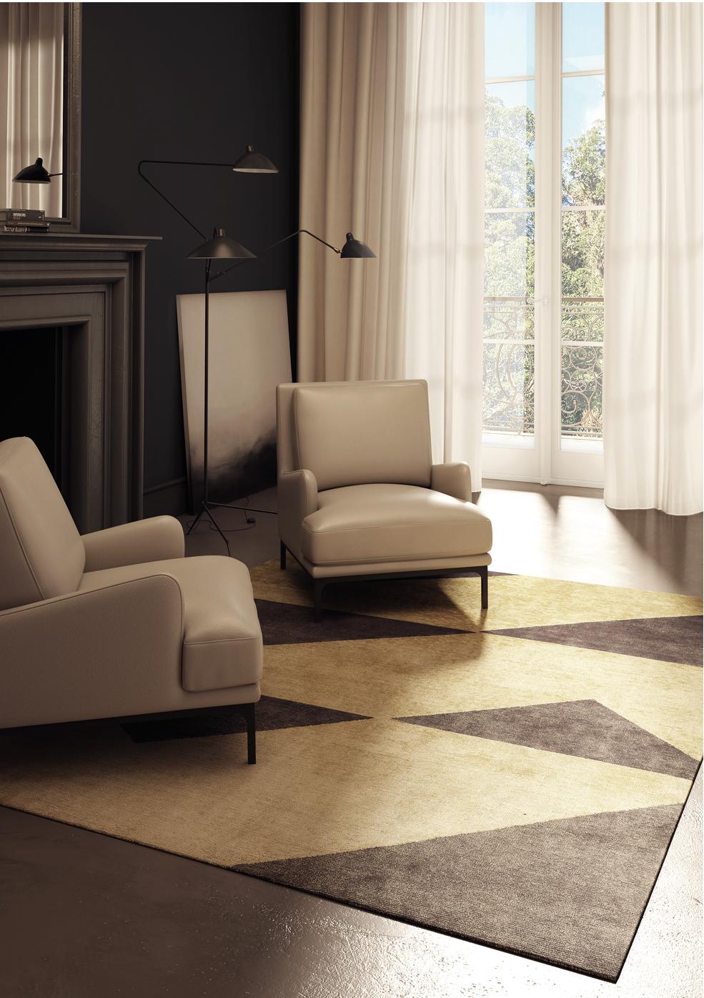 Tapis Komo design