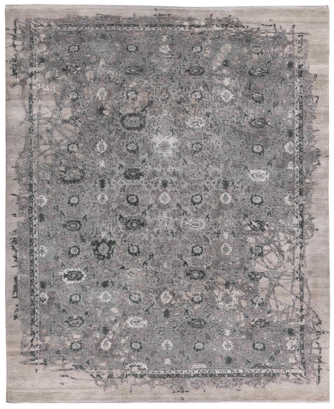 Tapis Bidjar Enjoy chrome | Taille: 200 × 300 cm