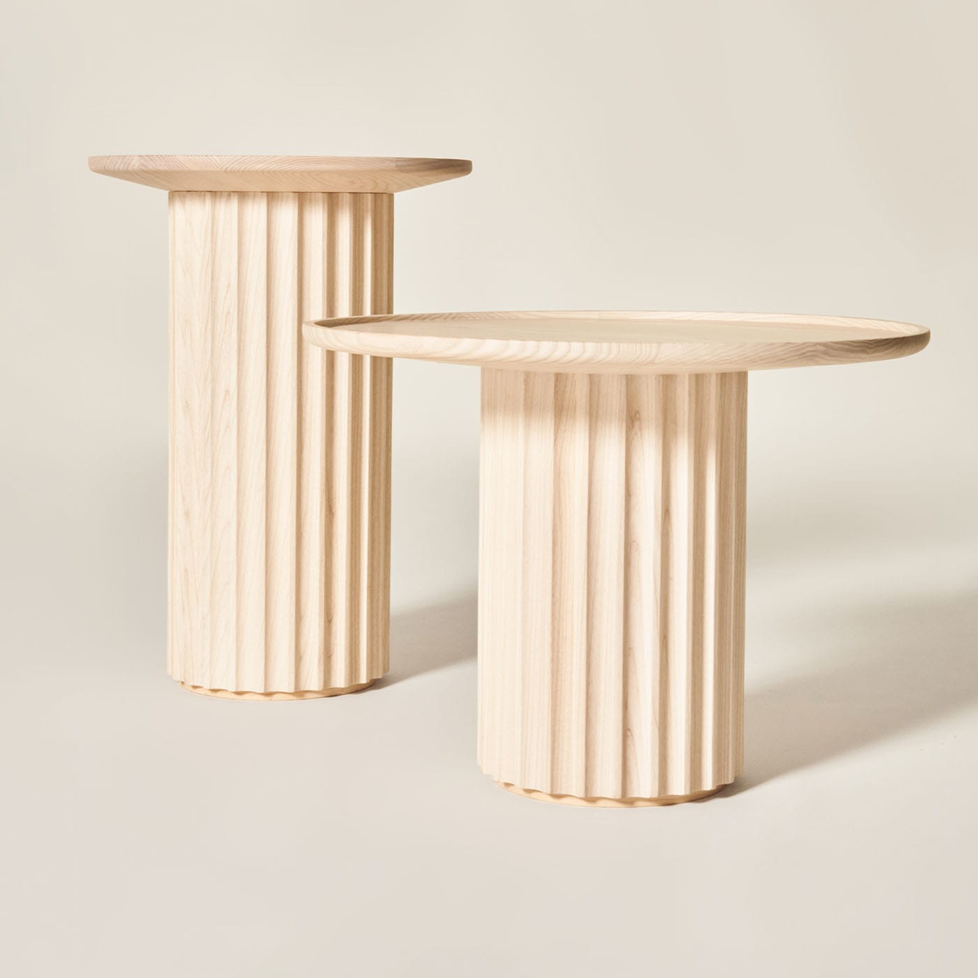 Capitello naturel bijzettafel