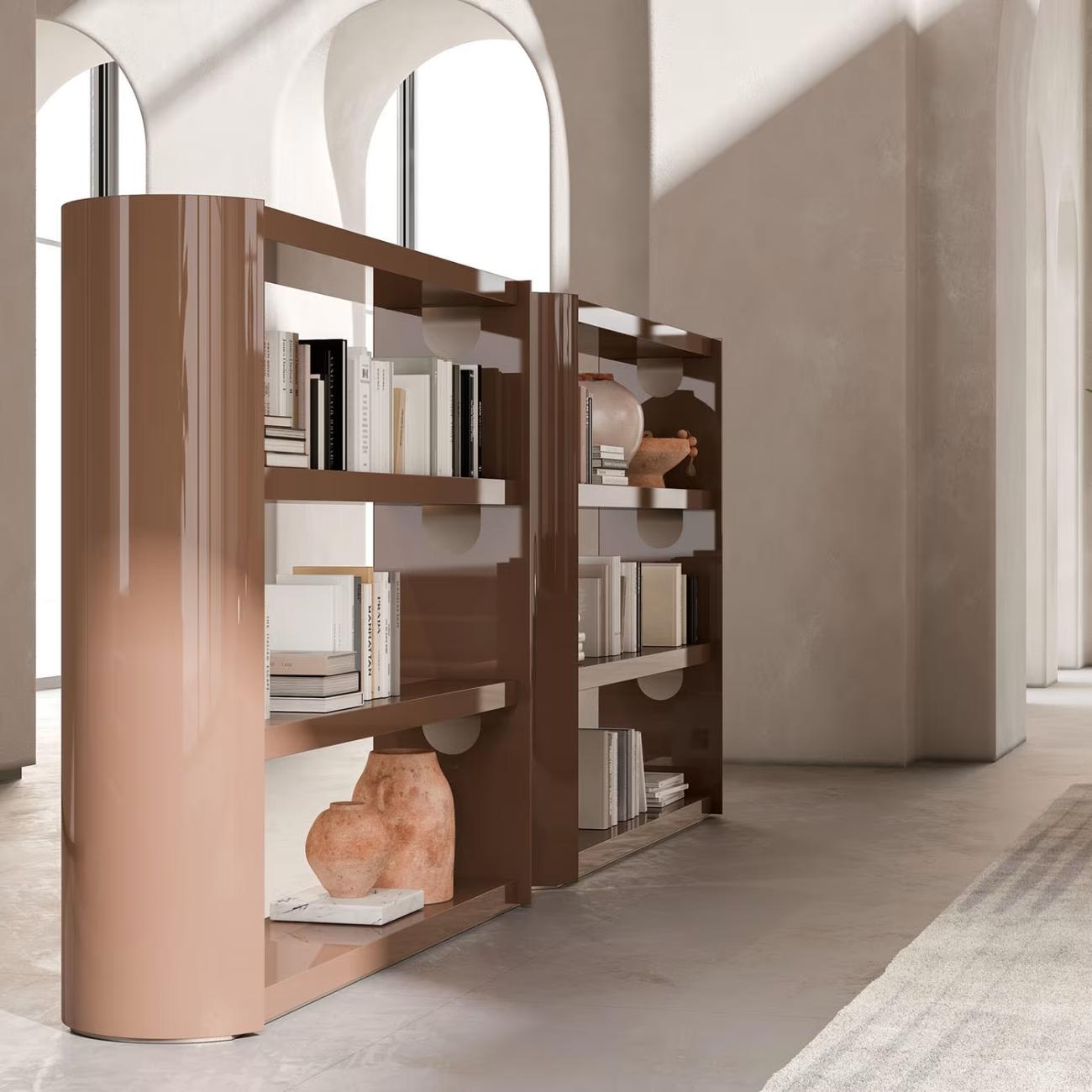Gelakte Italiaanse boekenkast