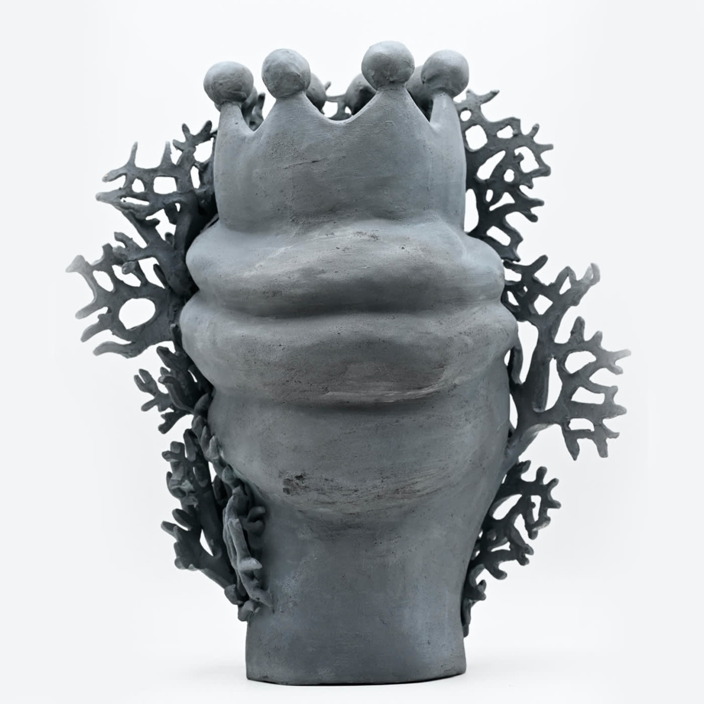 Moorkop koralen sculptuur