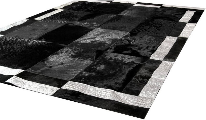 Tapis en peau de vache Vrilissia | Taille: 200 × 280 cm