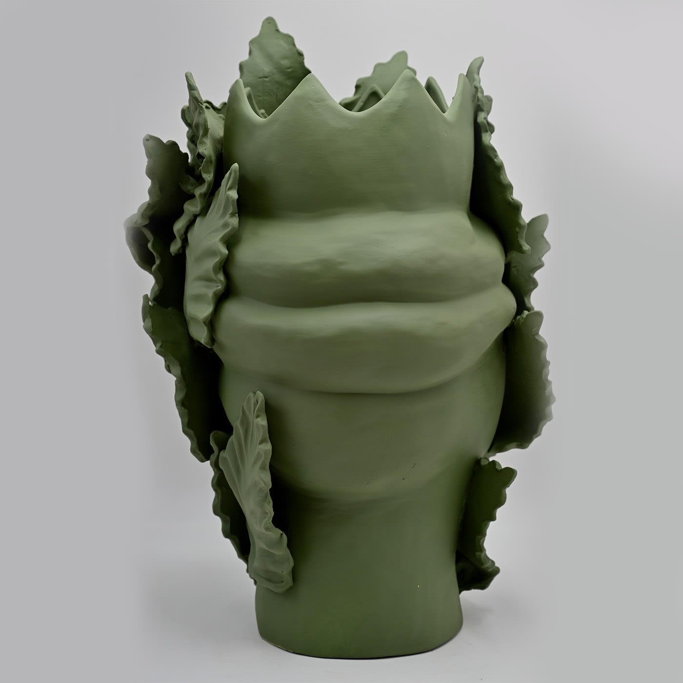 Sculpture mate verte Moorkop