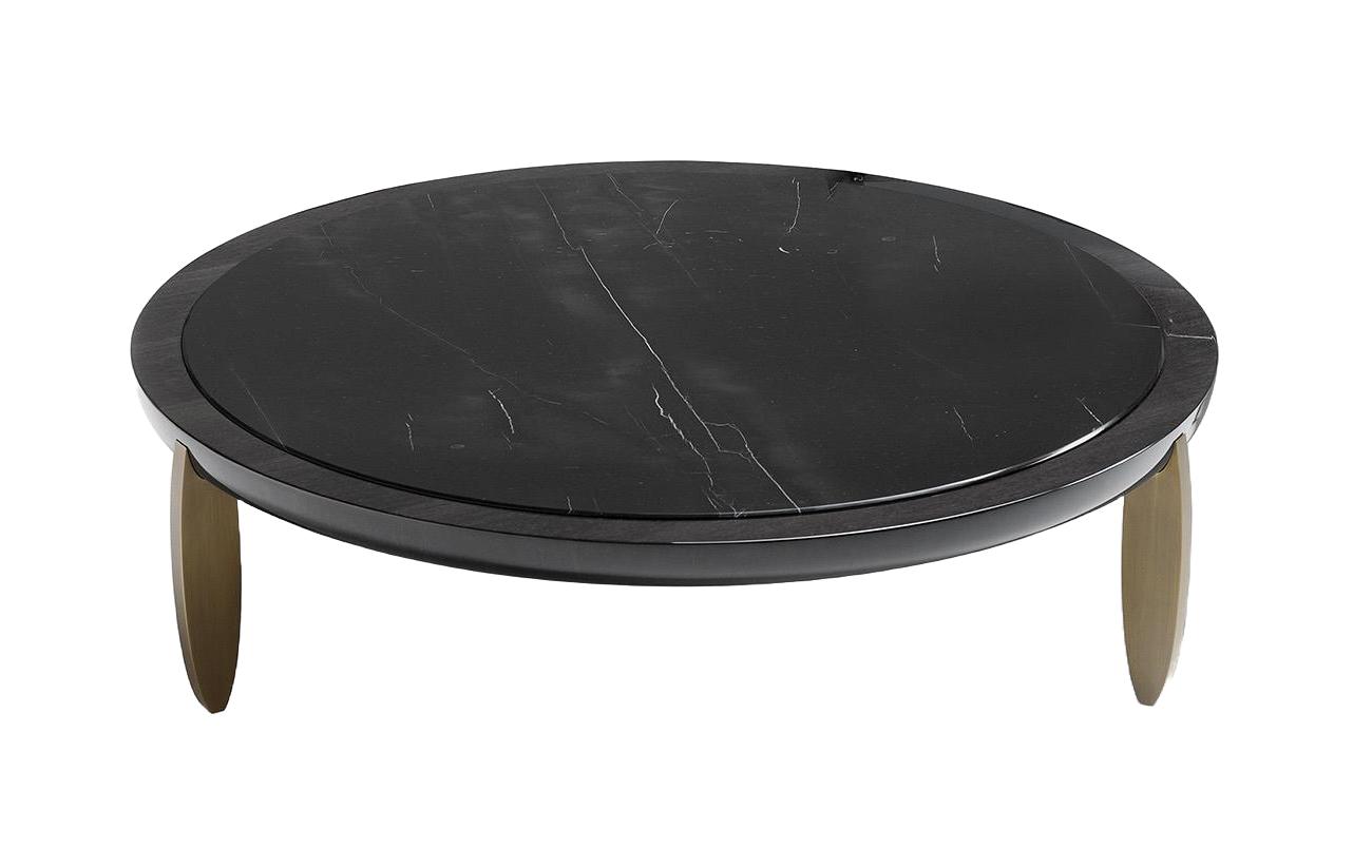 Marmeren lage salontafel