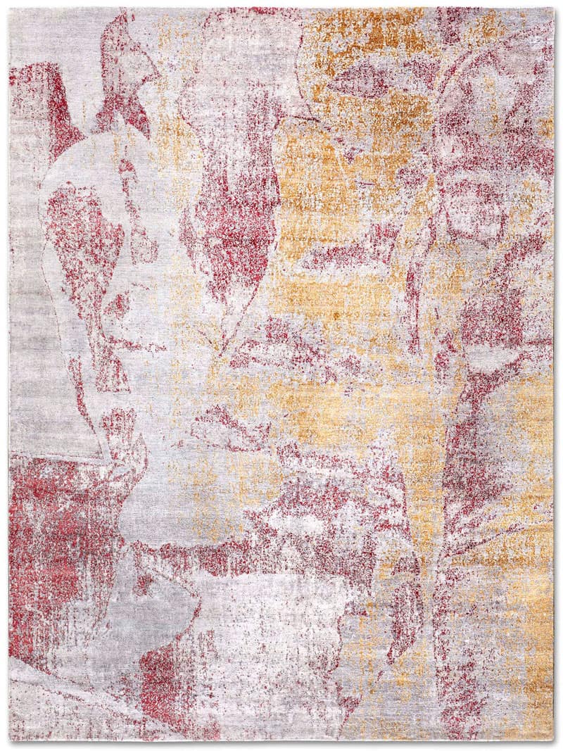 Goud koraal handgeknoopt tapijt | Maat: 170 × 240 cm
