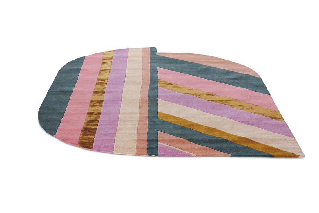 Tapis Jardin rose | Taille: 200 × 280 cm