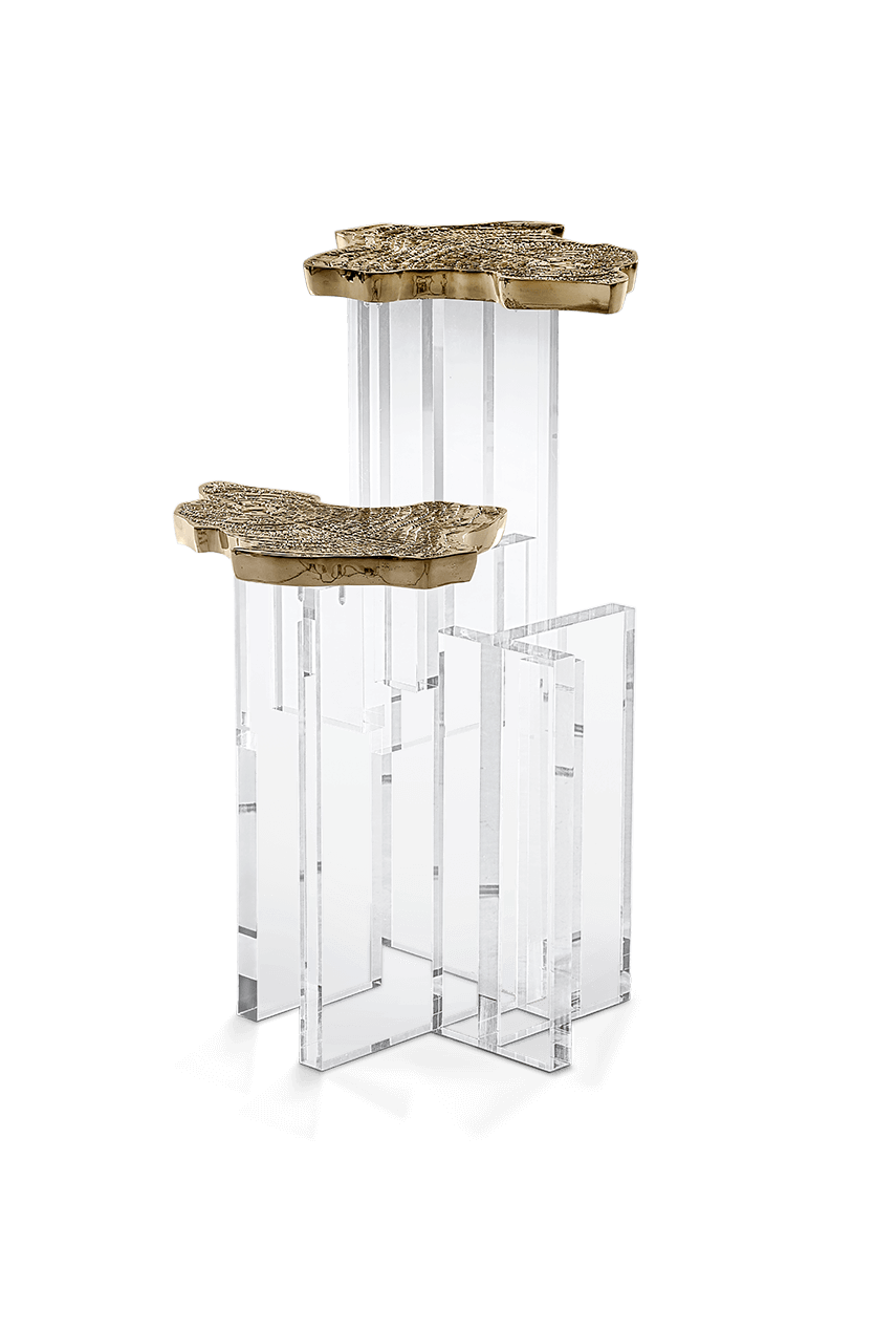 Table d’appoint Orion dorée