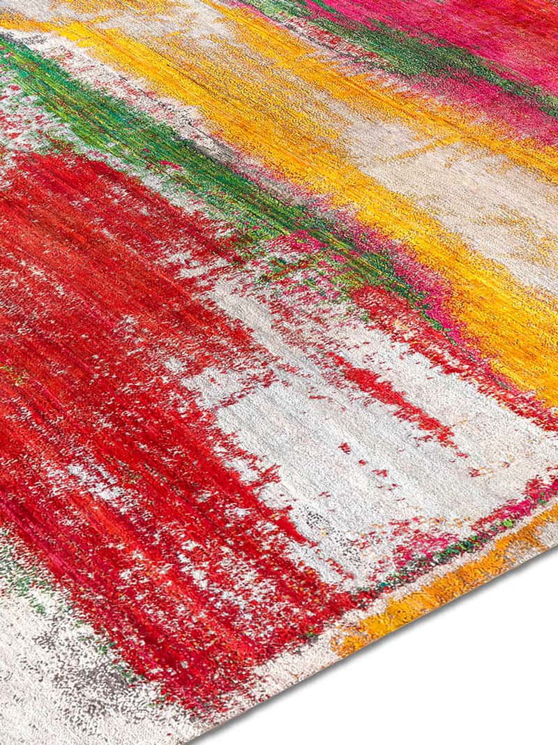 Sunshine handgemaakt luxe vloerkleed
