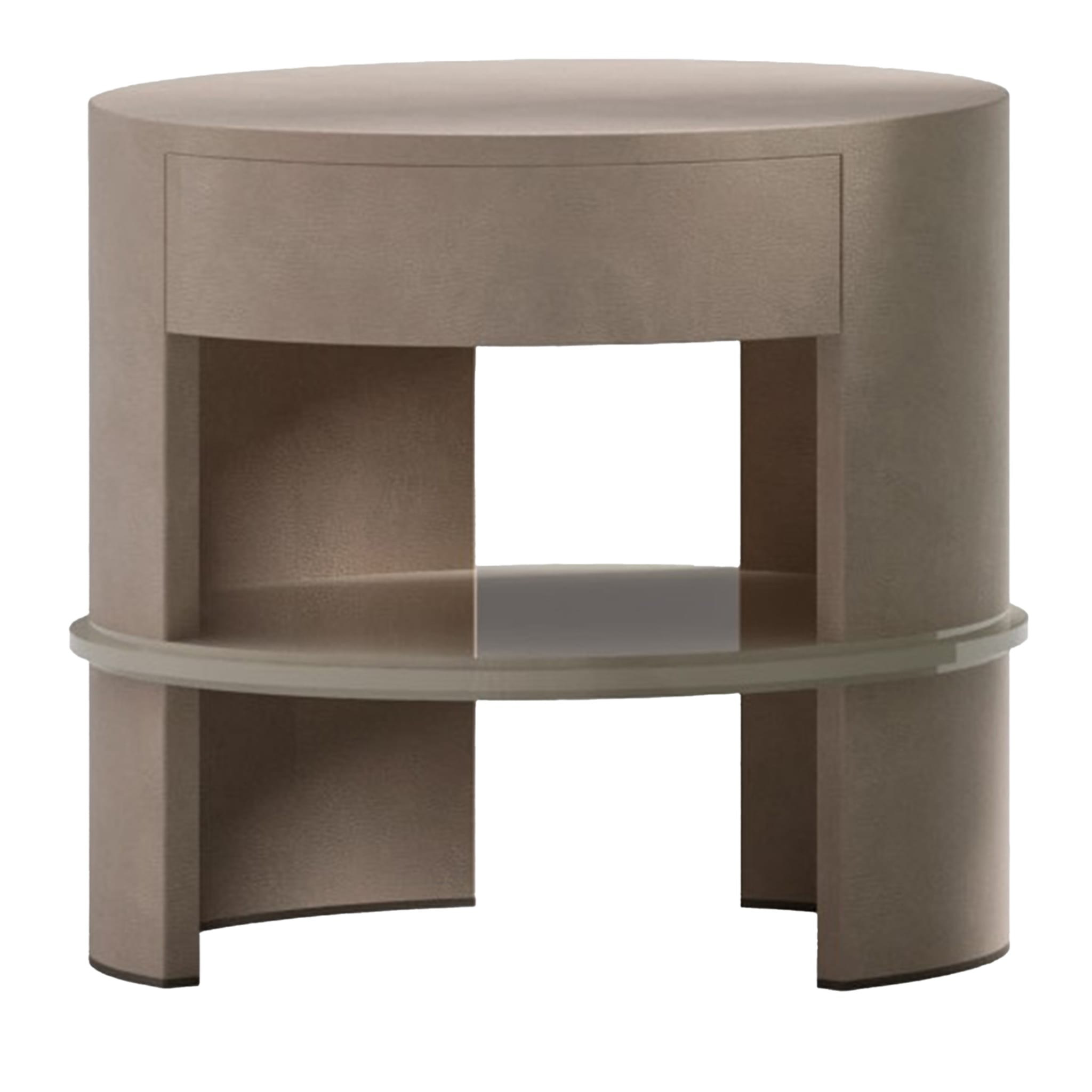 Table de nuit Liam en cuir