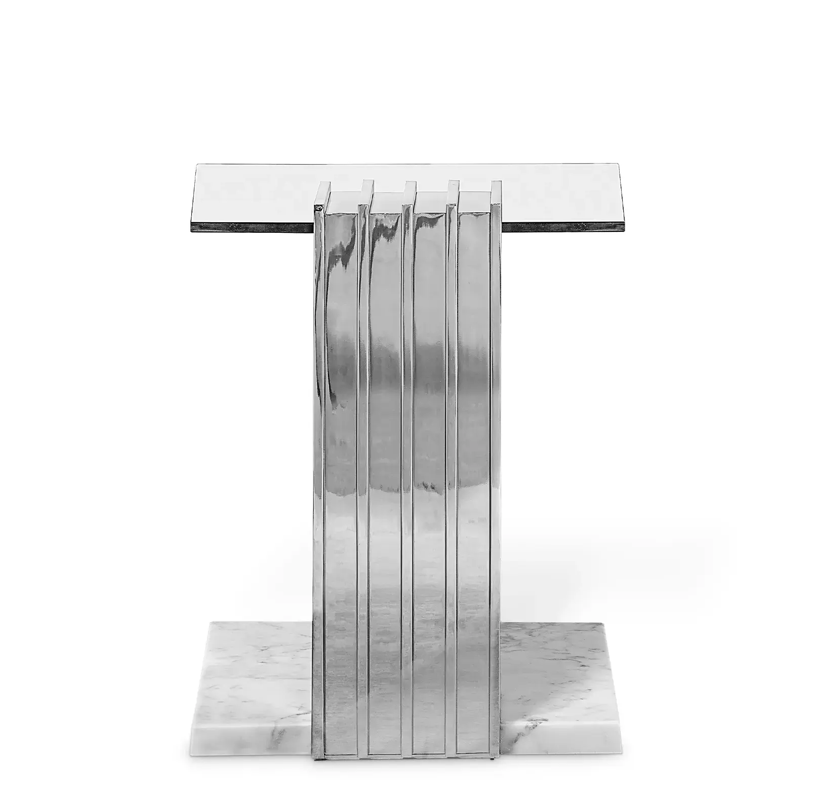 Table d’appoint de jardin Whirlwind grise