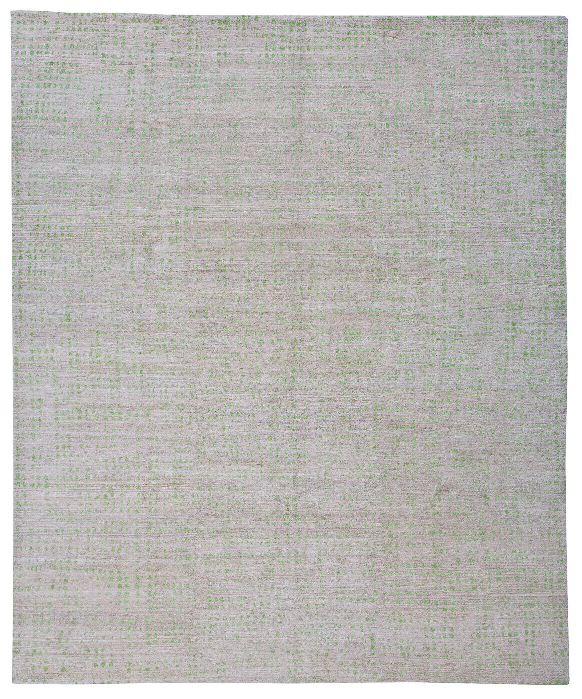 Tapis Mauro Netzwerk gris vert | Taille: 250 × 300 cm