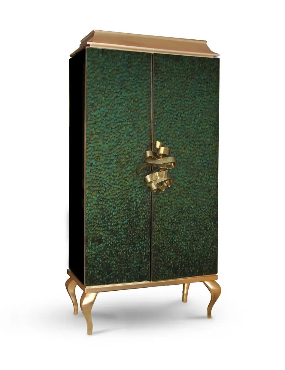 Mirage pauwenveren armoire