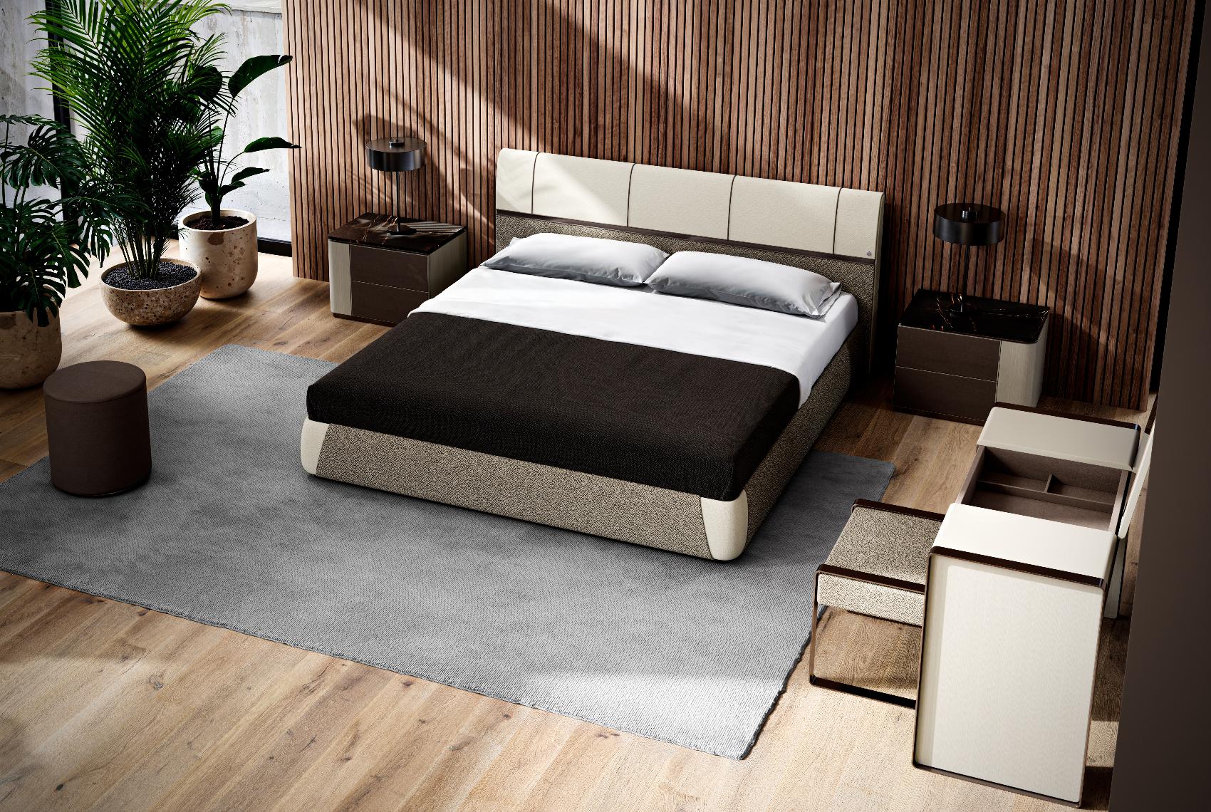 Dorian bed met hoofdbord
