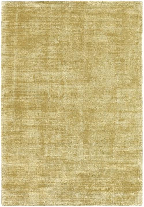 Tapis Shiny jaune handloom | Taille: 140 × 200 cm