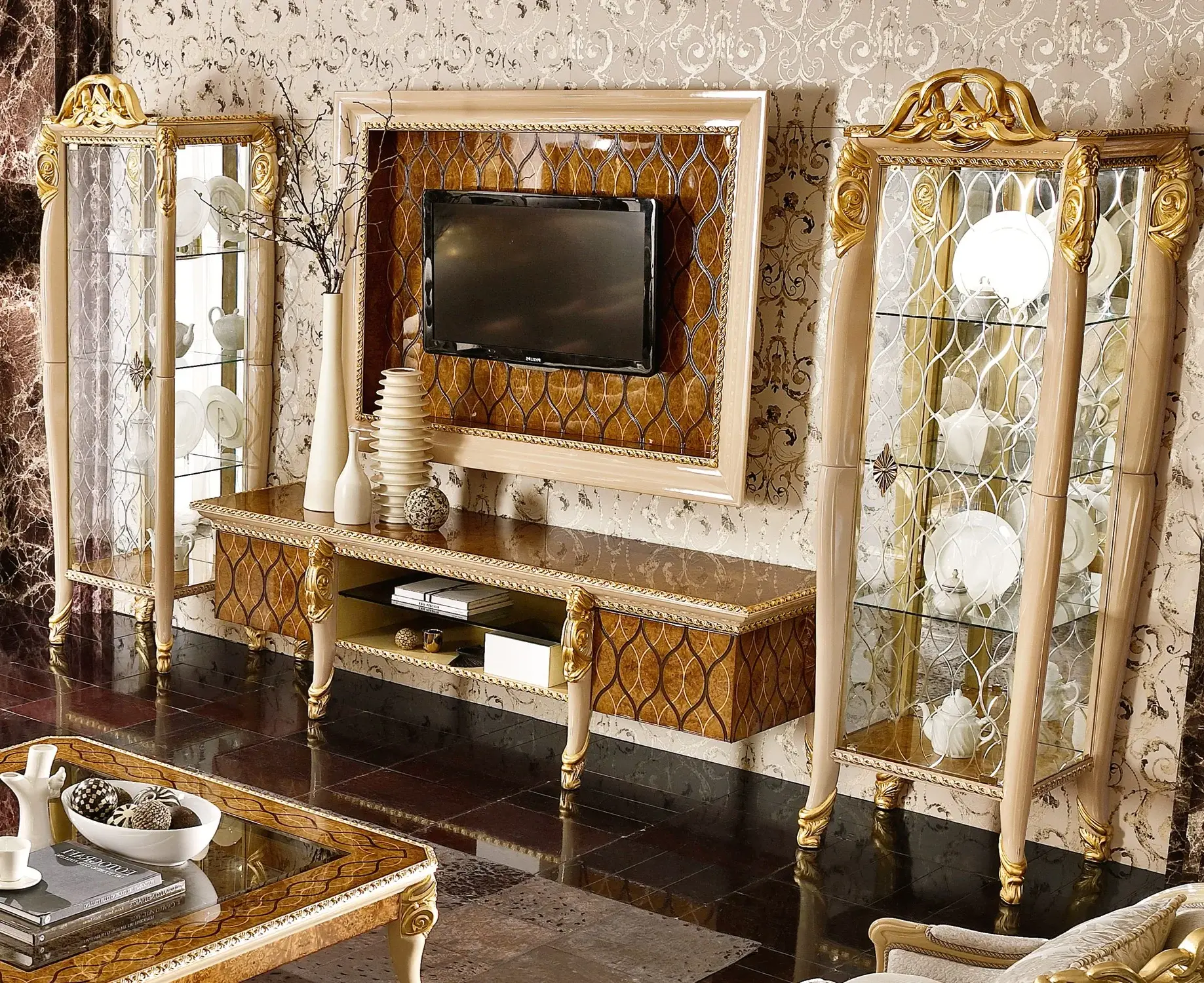 Meuble TV Harmony | Configuration: Met frame Meuble TV Harmony | Configuration: Met frame