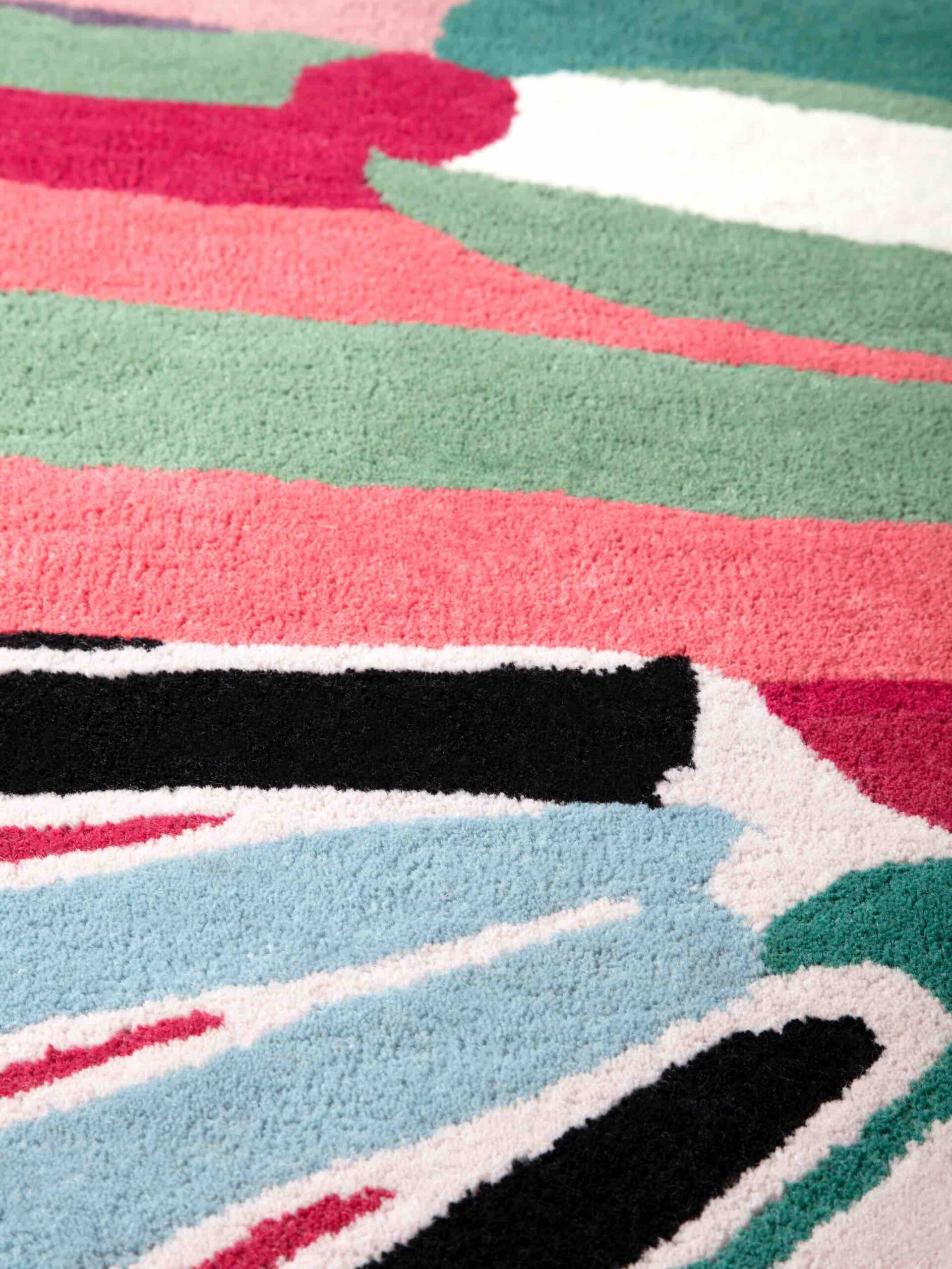 Tapis design tissé main Tufty Junior