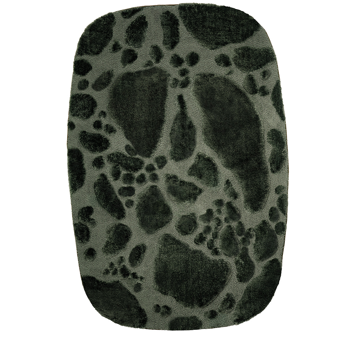 Tapis Venere Pierre Vert Forêt
