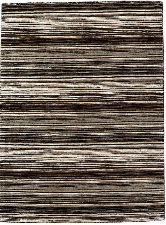 Tapis handloom beige rayé | Taille: 140 × 200 cm Tapis handloom beige rayé | Taille: 140 × 200 cm
