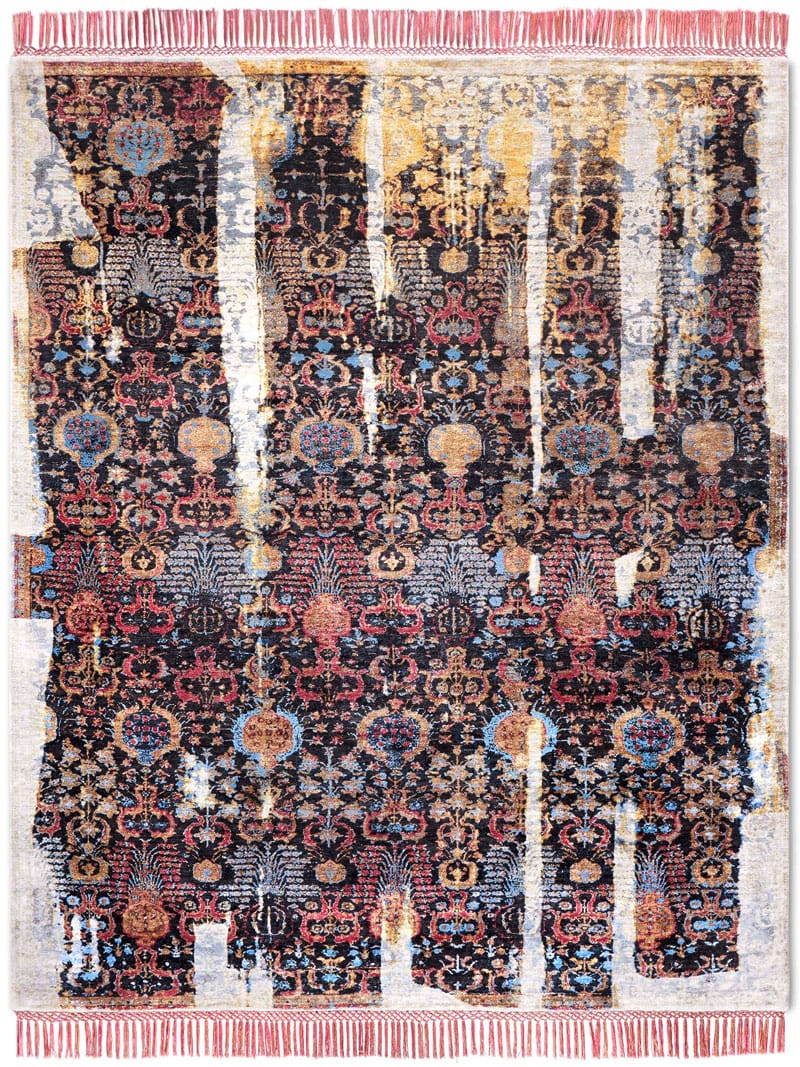 Blood Moon handgemaakt luxe tapijt | Maat: 300 × 400 cm