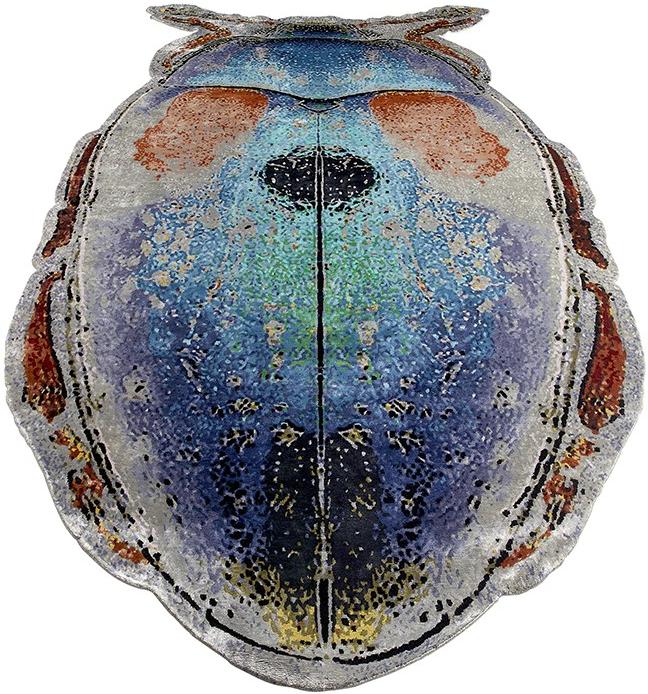 Tapis Scarab noué à la main