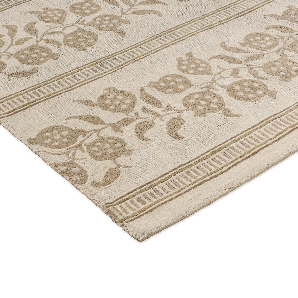 Anaar Flax luxe vloerkleed | Maat: 250 × 350 cm