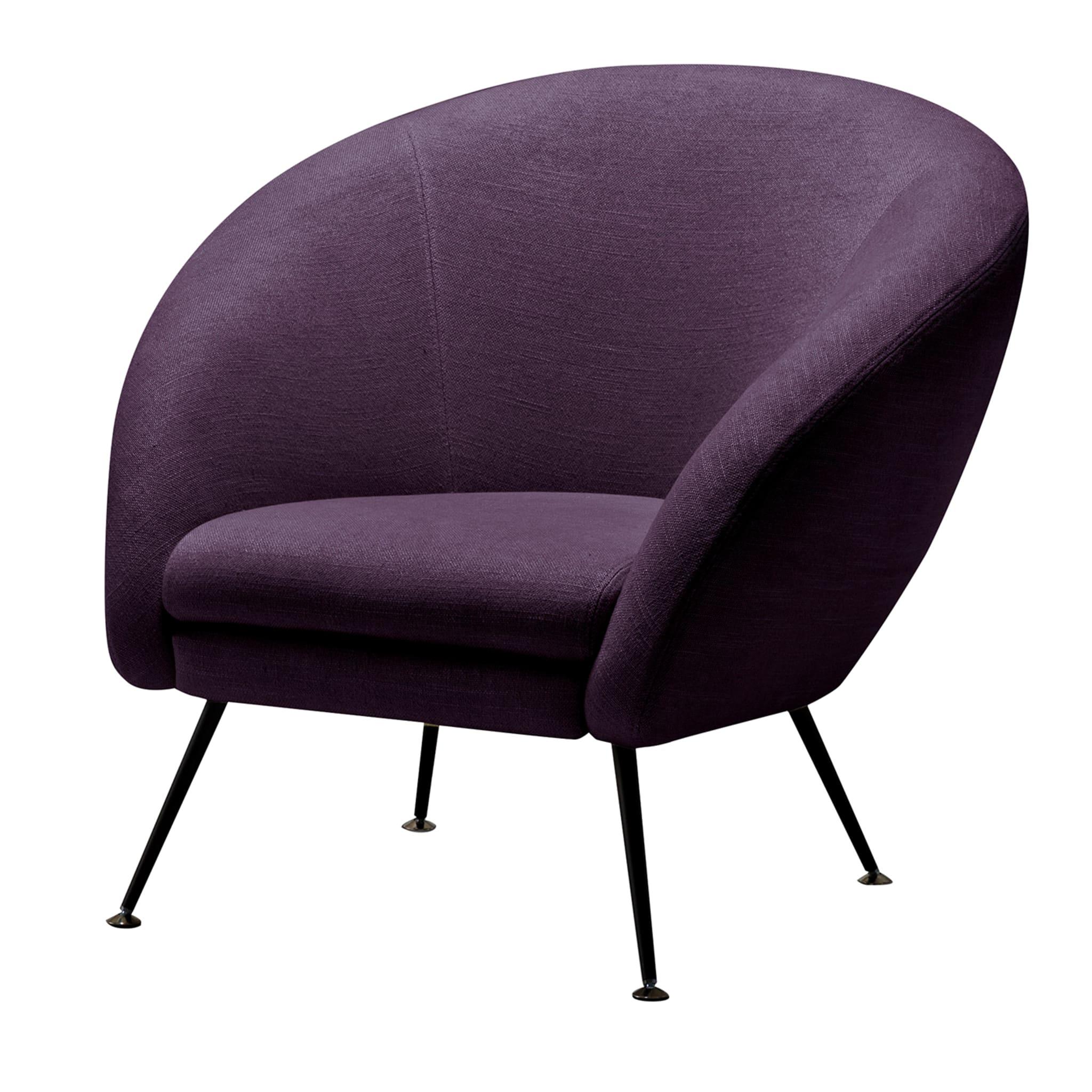 Ziggy paarse fauteuil