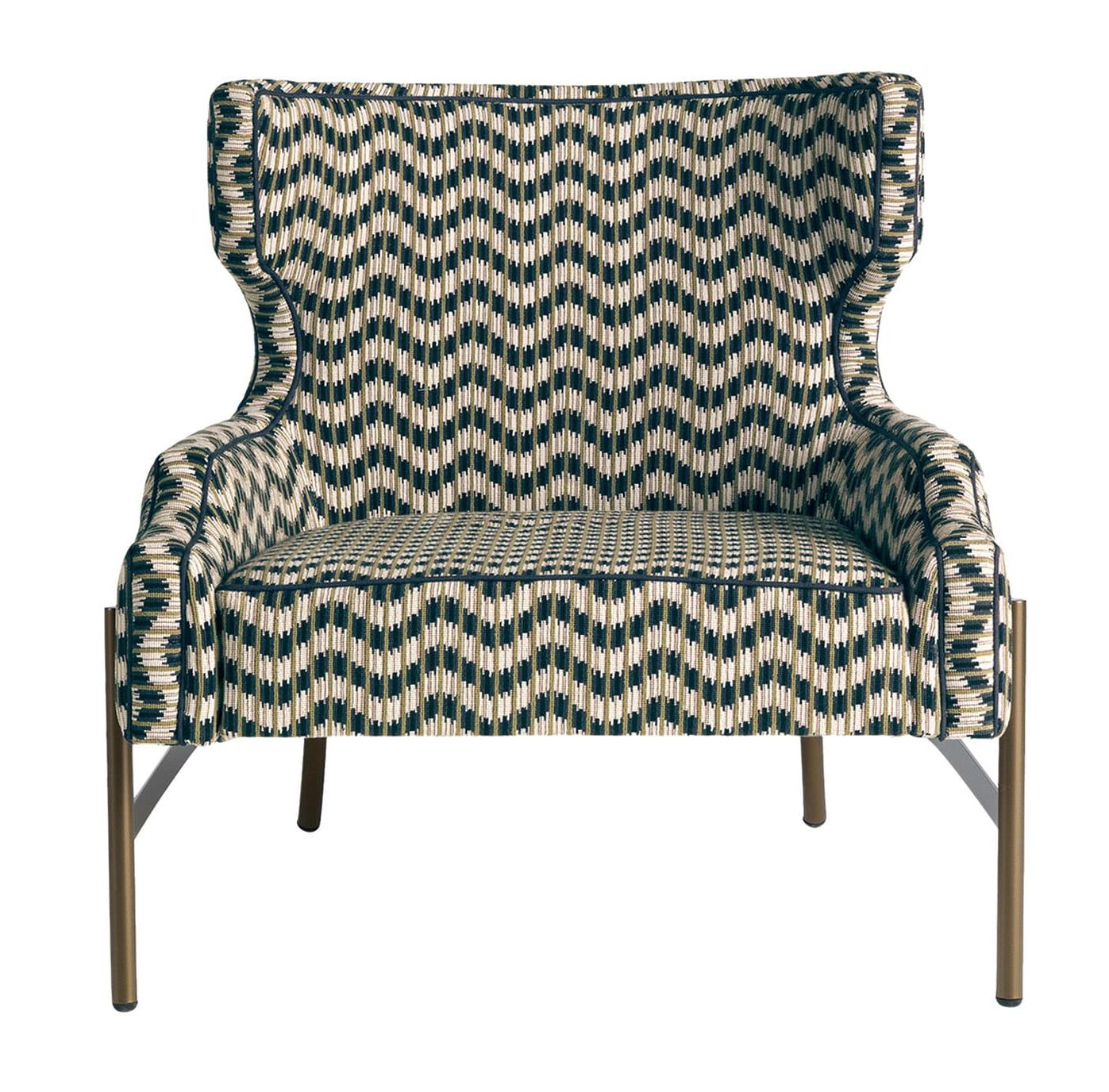 Fauteuil à motifs Atelier