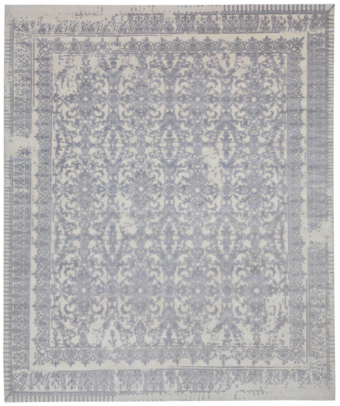 Tapis Ferrara Little Rocked gris | Taille: 400 × 500 cm