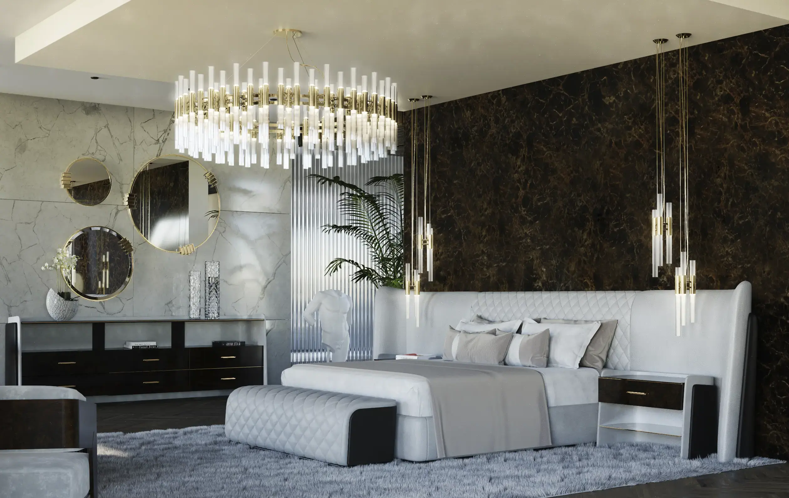 Cascade ronde hanglamp