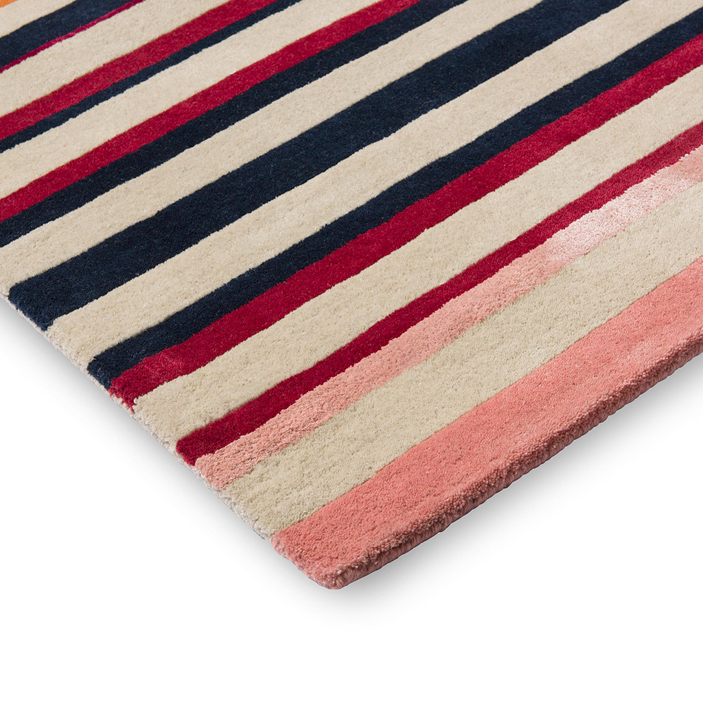 Calla granaatappel/clementine tapijt | Maat: 200 × 280 cm