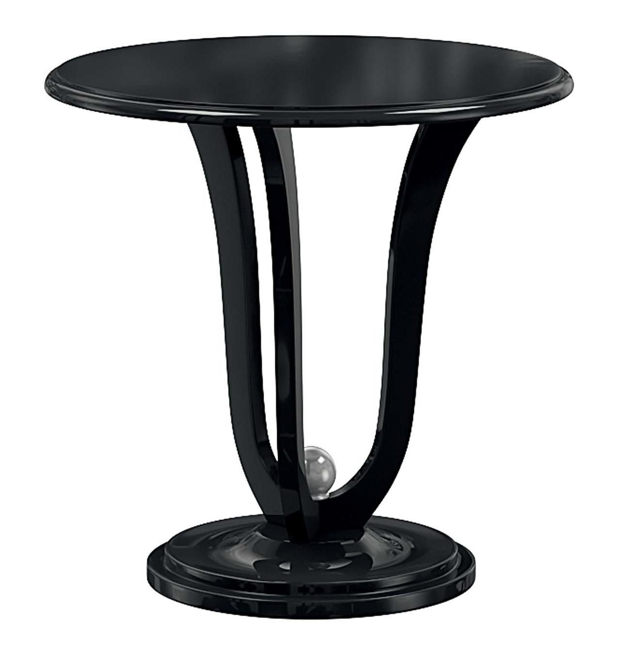 Table d'appoint noire Oscar
