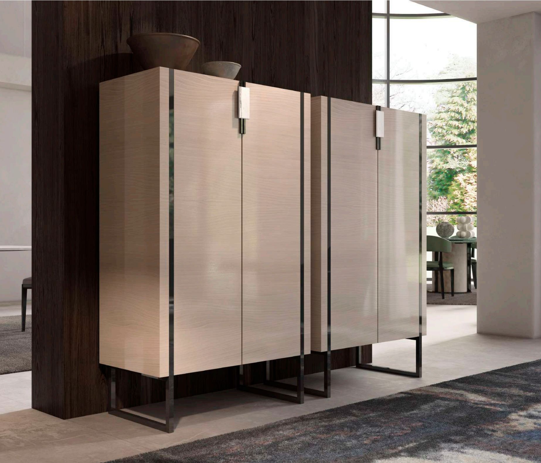 Bar unit met verlichting