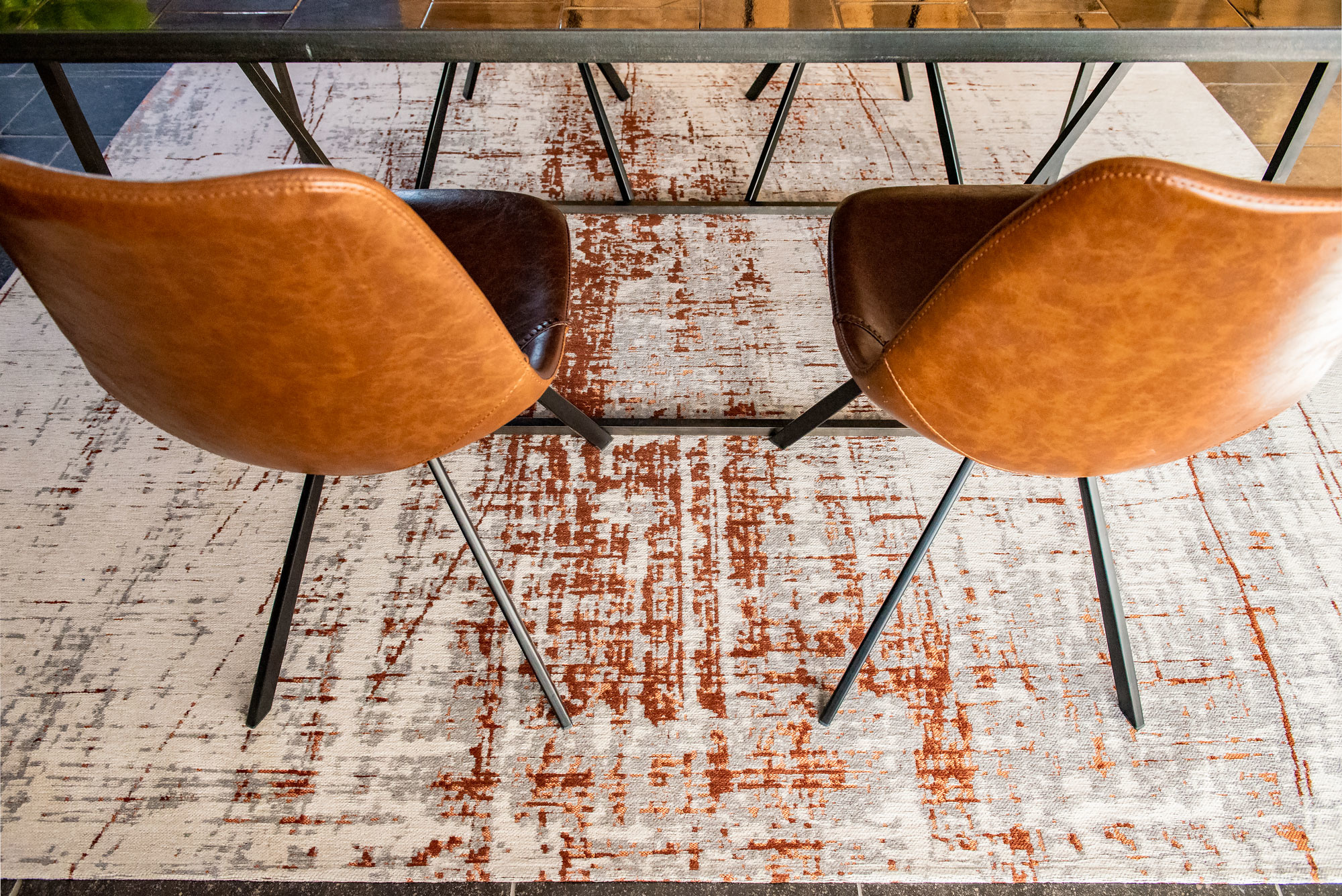 Soho Copper vloerkleed