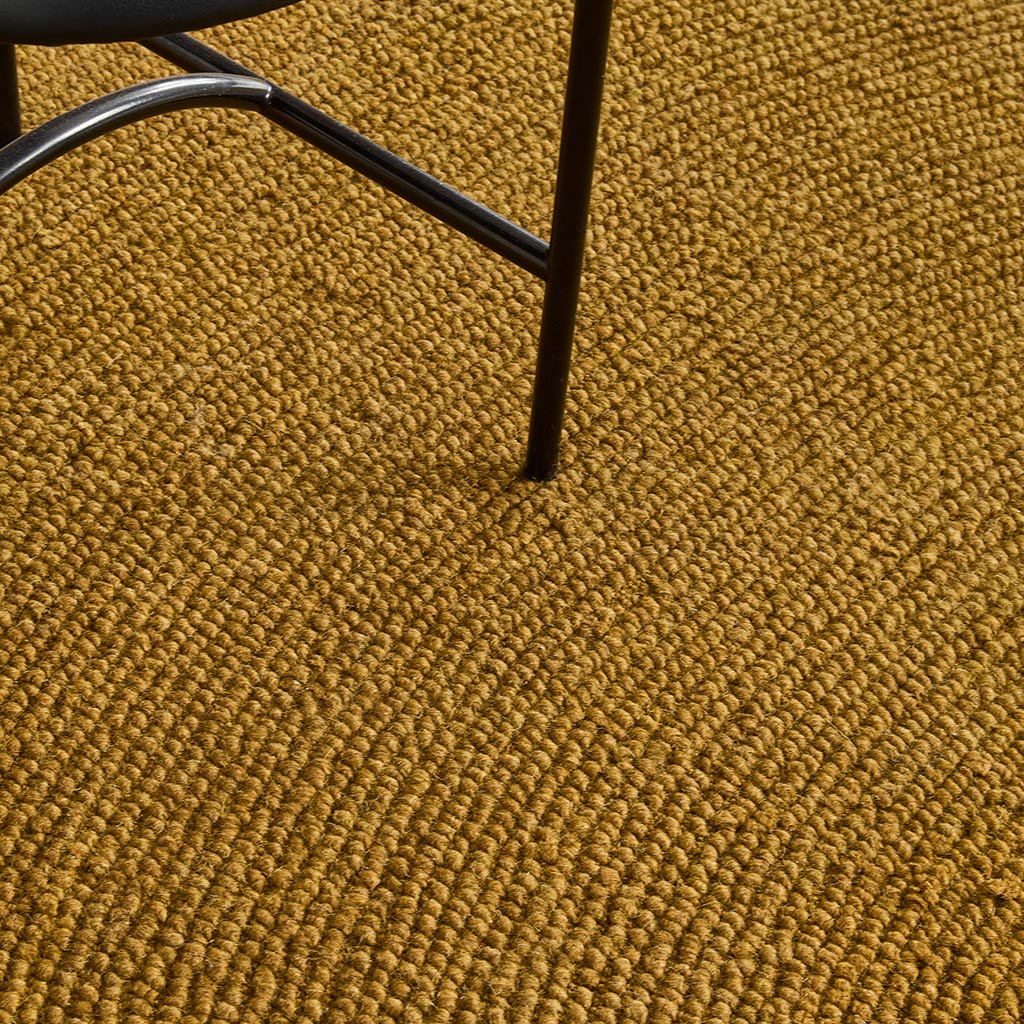 Chemin Decor Echo Ochre design | Taille: Ø 150 cm