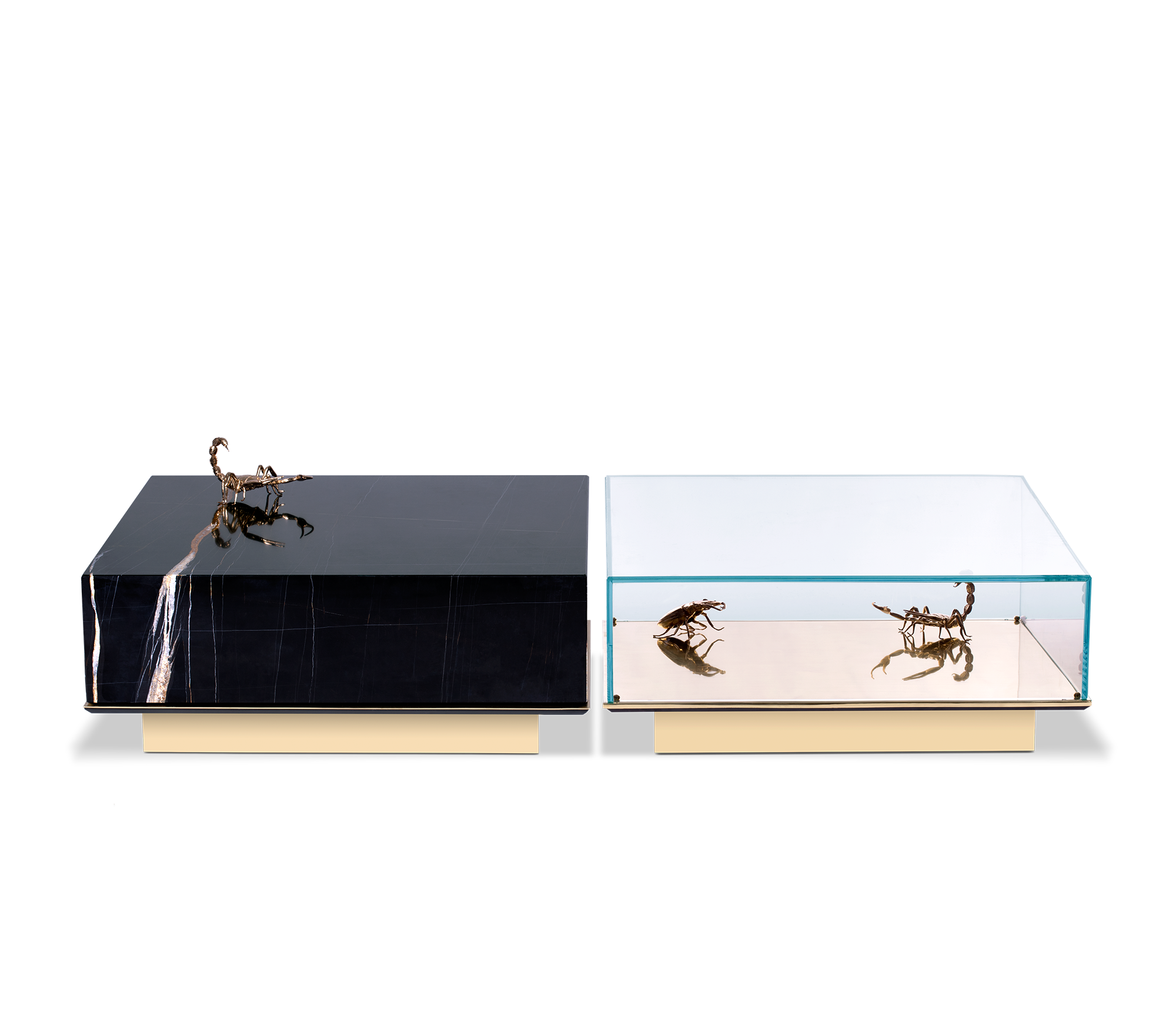 Ensemble double de tables centrales Evolution