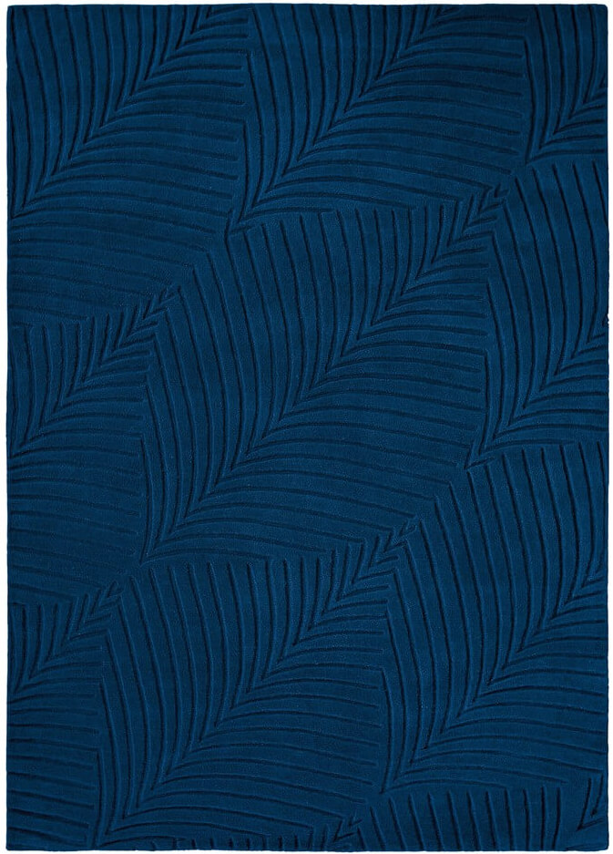 Folia marineblauw tapijt | Maat: 170 × 240 cm Folia marineblauw tapijt | Maat: 170 × 240 cm