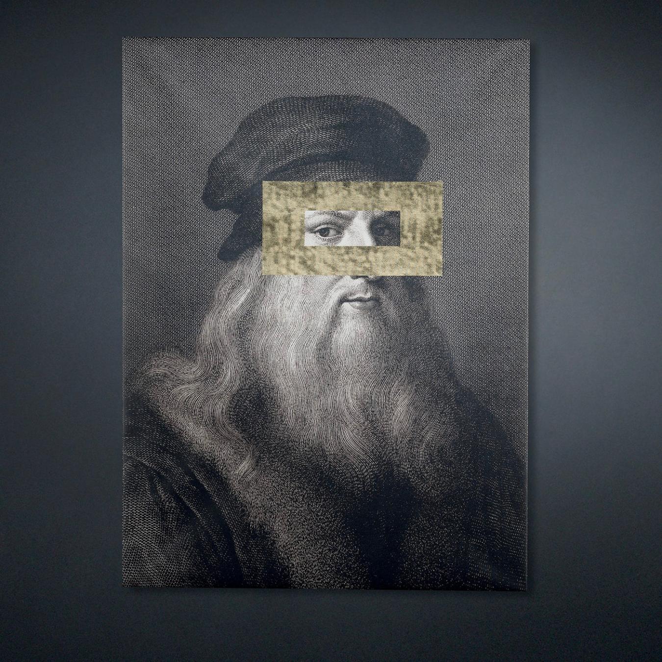 Panneau mural Leonardo Eye