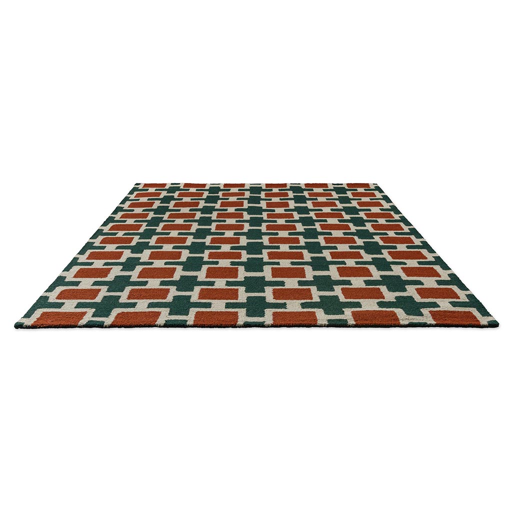 Tapis Hatch rouille