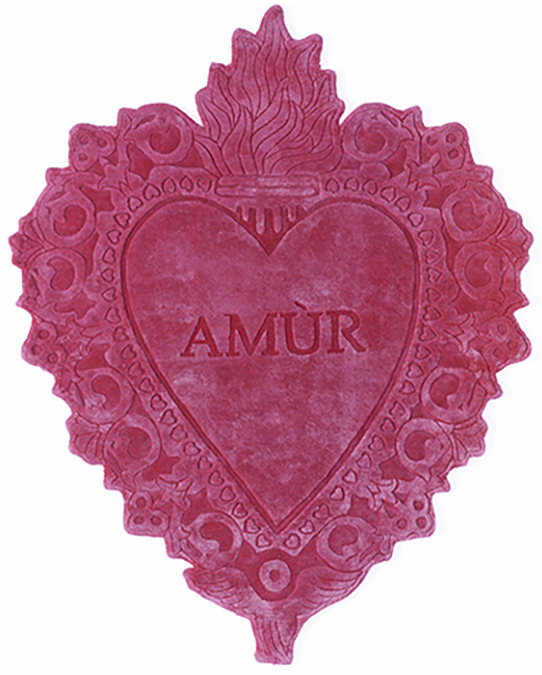 Tapis Devotion rose