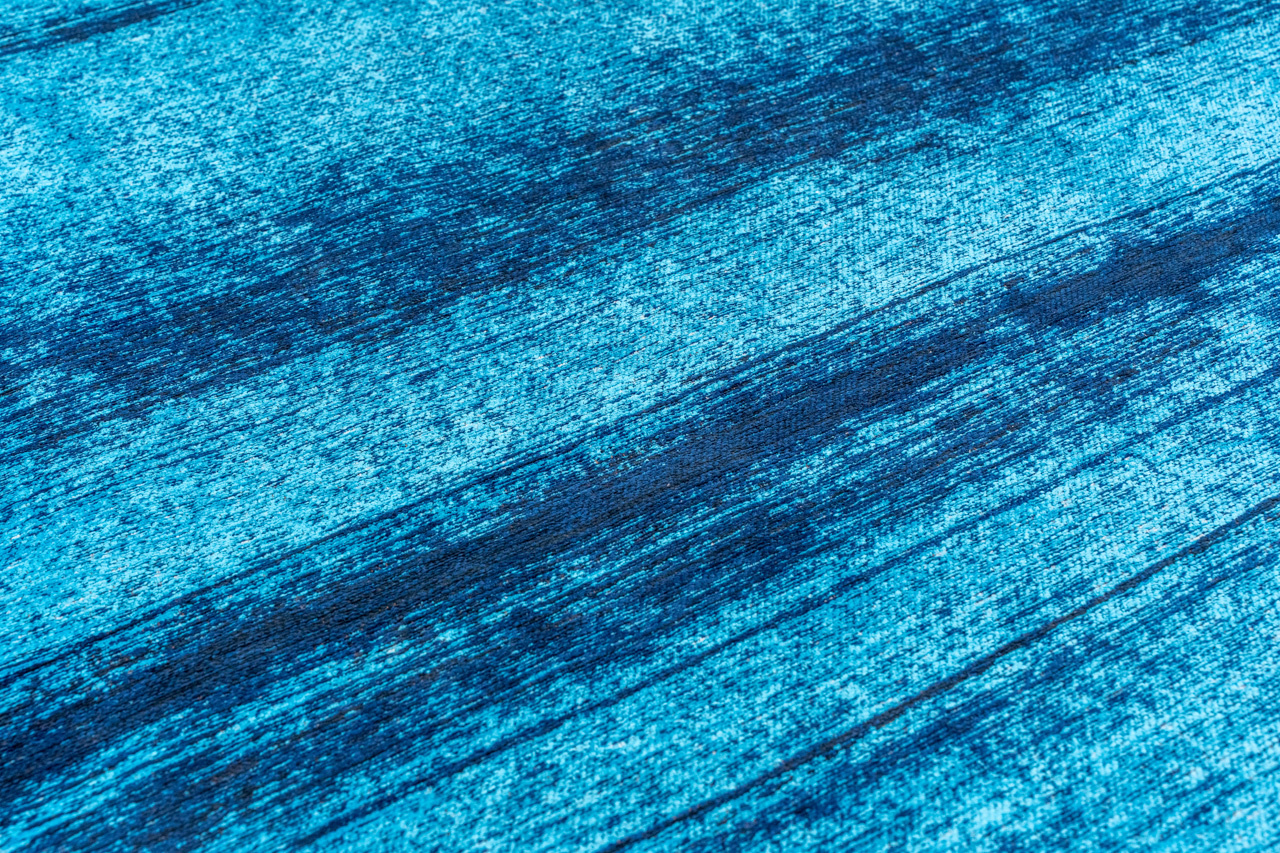 Brush Diva Blue vloerkleed | Maat: 140 × 200 cm
