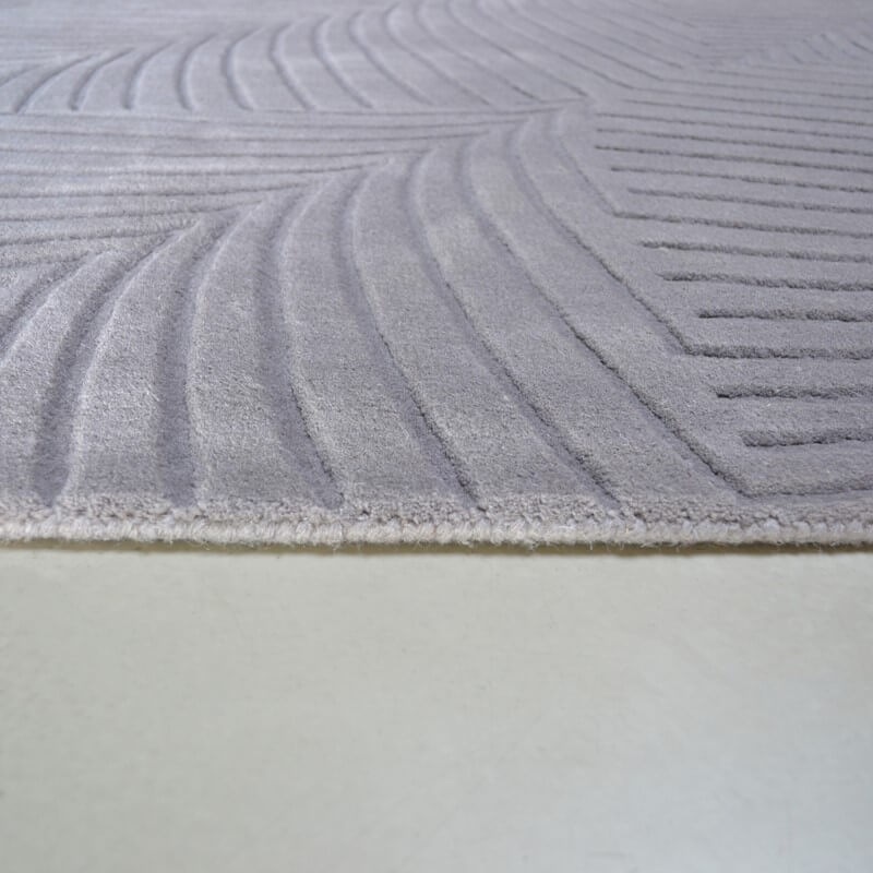 Tapis Folia gris | Taille: 200 × 280 cm