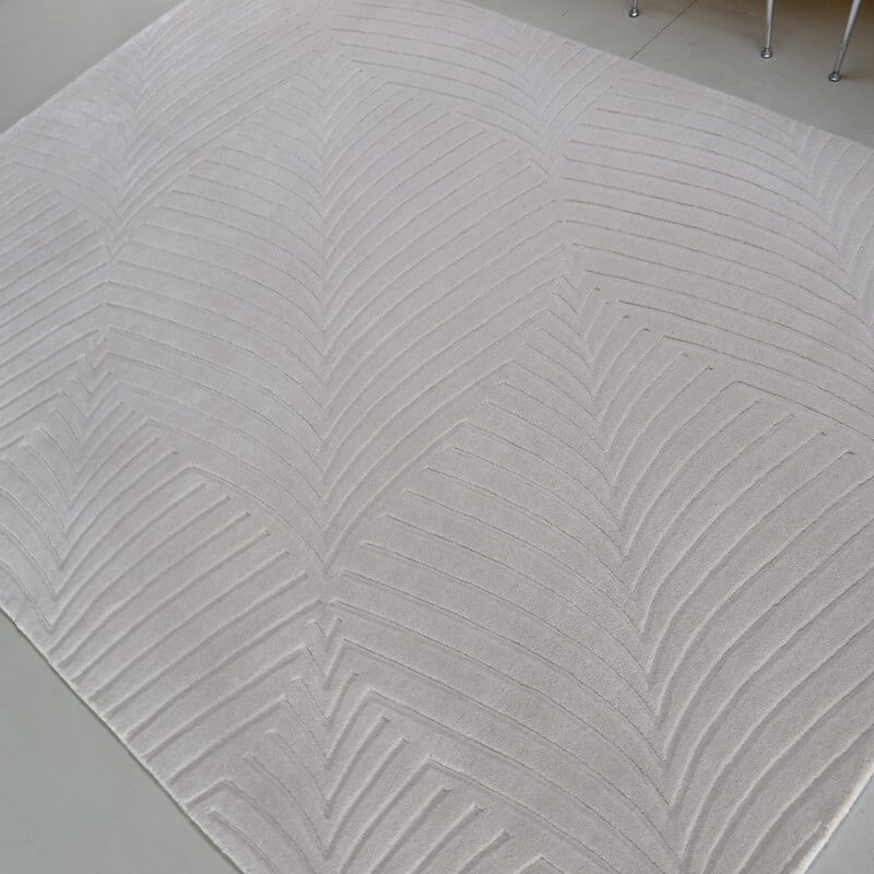 Tapis Folia pierre | Taille: 200 × 280 cm