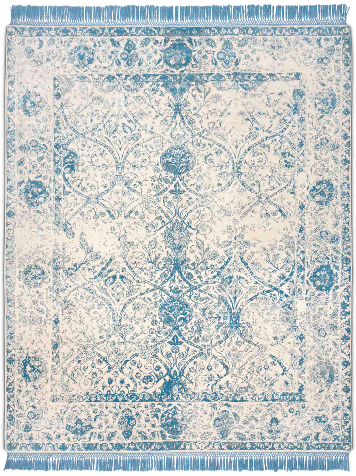 Tapis de luxe Light Blue | Taille: 365 × 457 cm