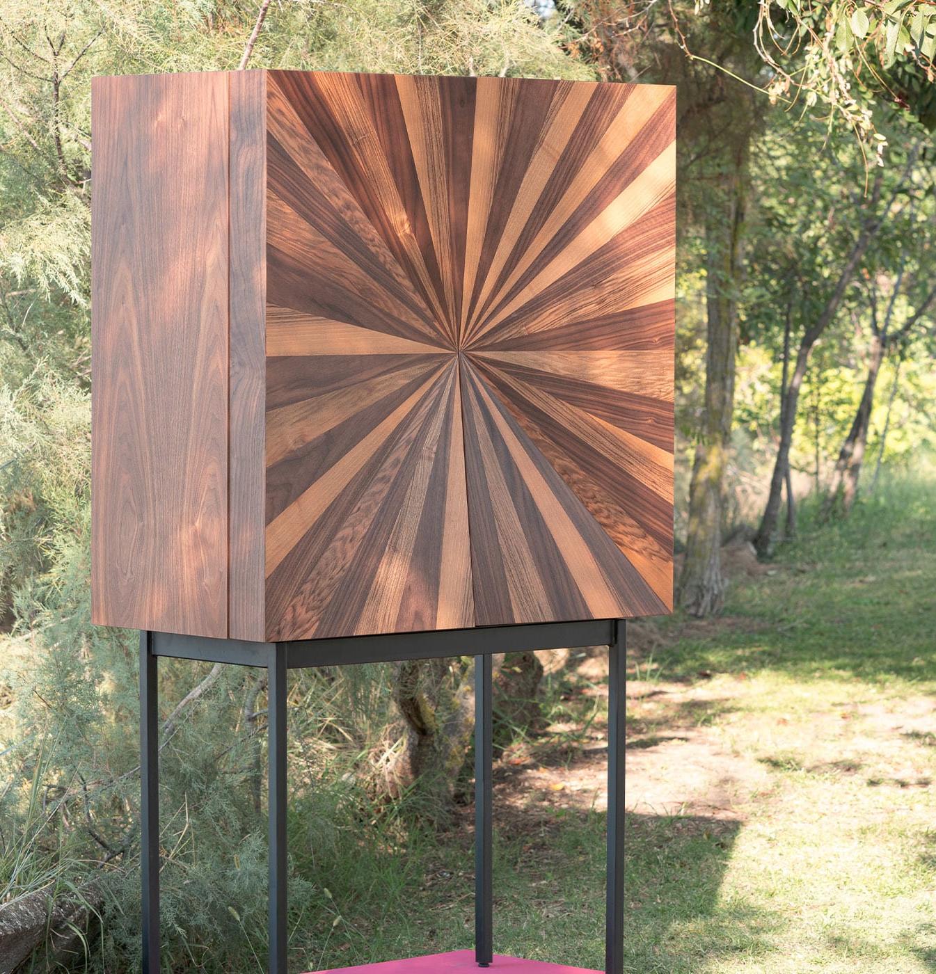 Armoire en bois plaqué